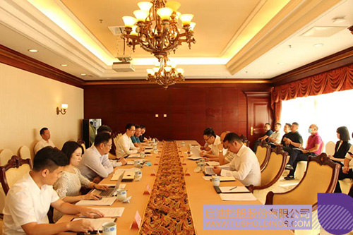 安徽省蚌埠市到访玩球官方网站-玩球（中国）
，洽谈产业经济合作C.jpg